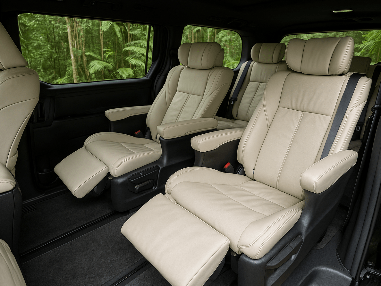 Luxury Private Daintree Tour Vehicle Interior - Daintree Discovery Tours