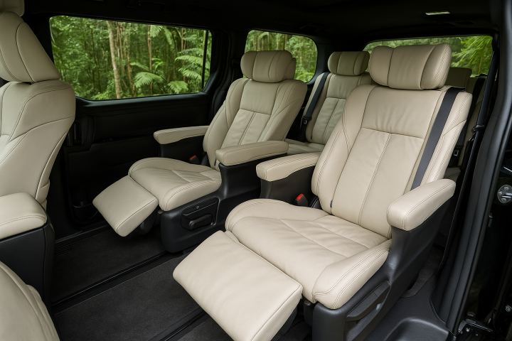 Luxury Private Daintree Tour Vehicle Interior - Daintree Discovery Tours